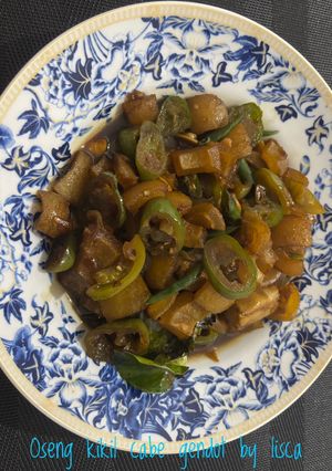 Foto resep Oseng Kikil Cabe Gendot