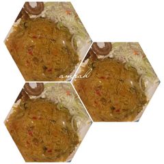 A picture of Cole jollof rice.