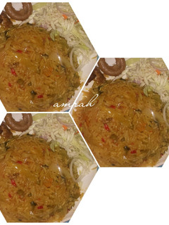 A picture of Cole jollof rice.