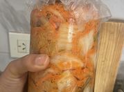 Una foto de kimchi coreano
