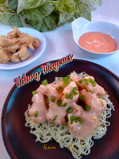 Foto resep Udang Mayones: Krispi Tapi Kenyal Ala Resto