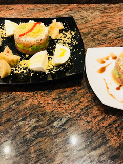 Una foto de Tártar de Salmón y aguacate