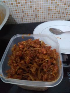 Foto resep Sambal teri tempe kacang