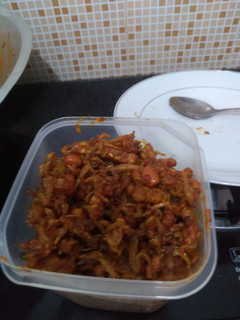 Foto resep Sambal teri tempe kacang