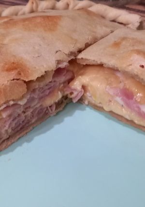 Una foto de Tarta de paleta y queso