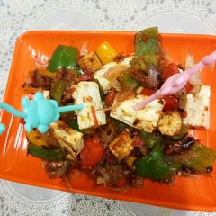 A picture of Paneer chilli.