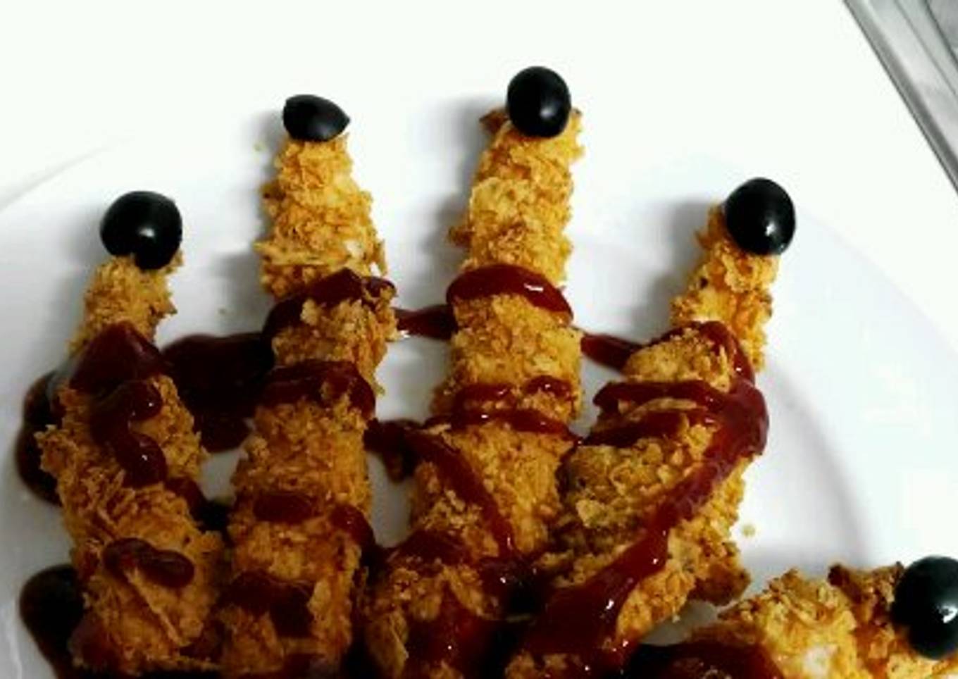 Mano sangrienta para Halloween