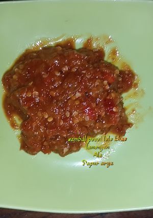 Foto resep Sambal pecel lele khas lamongan