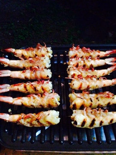 Una foto de Langostinos o Gambas a La Parrilla