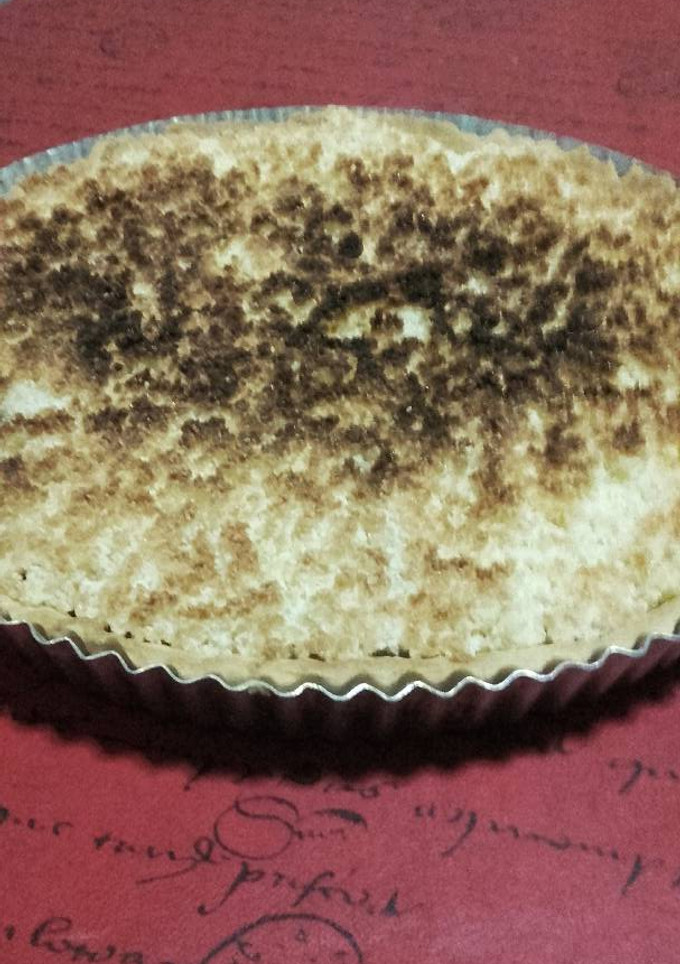 Una foto de Tarta de coco y dulce de leche