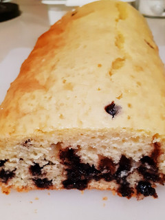 Una foto de Budín con chips de chocolate