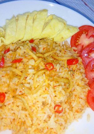 Foto resep Nasi goreng teri Medan pedas 🍛🍳