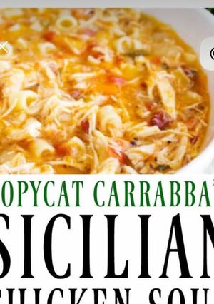 A picture of Copycat Carrabba's Sicilian Chicken Soup.