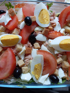 Una foto de Ensalada mixta