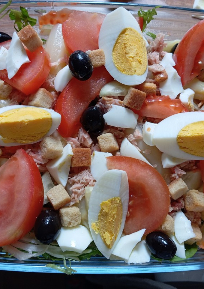 Una foto de Ensalada mixta