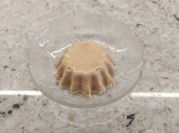 Una foto de postres con crema de mani