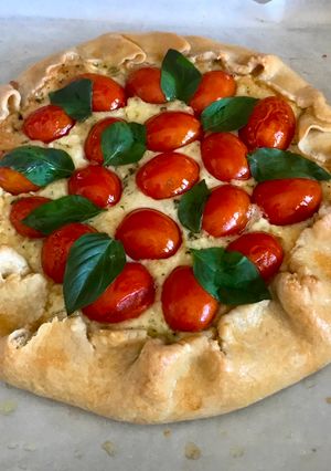 Φωτογραφία της συνταγής Galette με Ντοματίνια και Τυριά