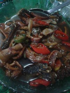 Foto resep Asam manis telang&cumi asin (khas banjar)