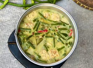 Foto resep Sayur Lodeh Kancang Panjang Tempe Bumbu Iris