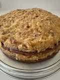 German Chocolate, Coconut and Pecan Cake