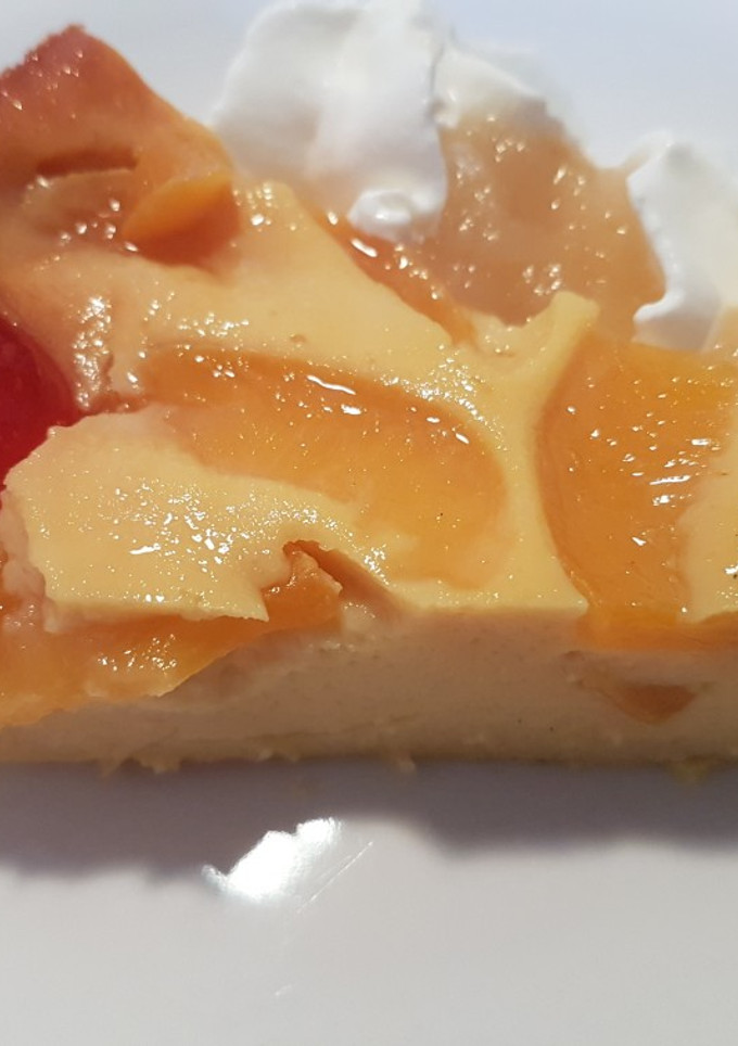 Una foto de Tarta de Melocotòn