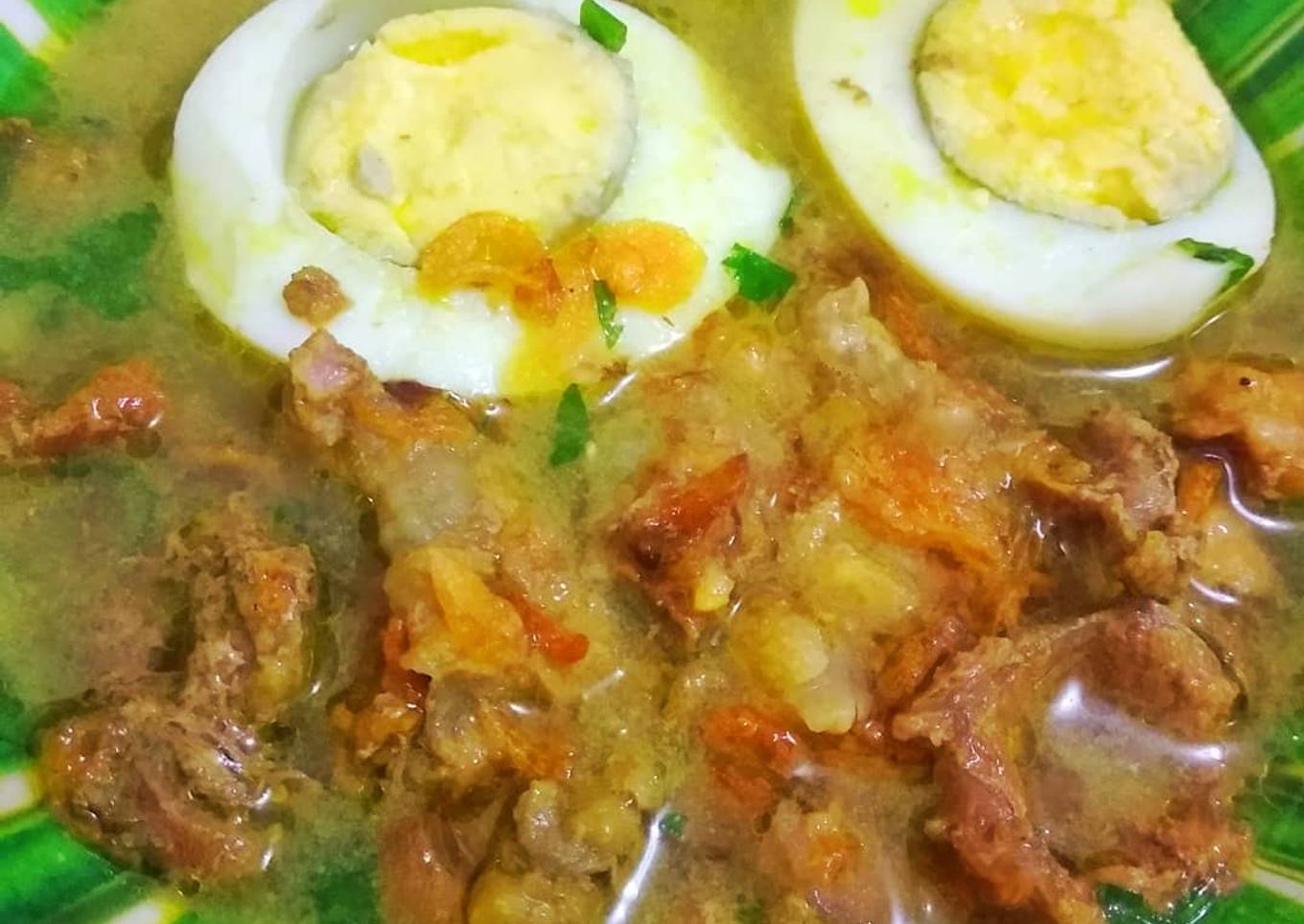 Soto Daging ala XandersKitchen versi Keto