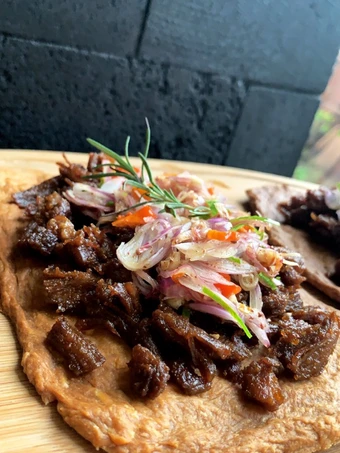 Cara Gampang Membuat Resep Tart daging suwir sambal matah yang Lezat Sekali