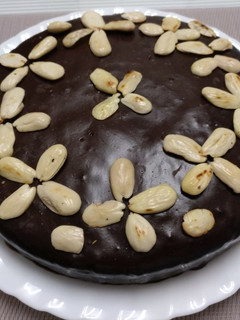 Una foto de Tarta de chocolate"Reina de Saba"