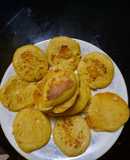 Bánh pancake yến mạch khoai lang- thịt bò