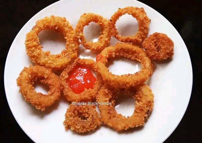 Resep Onion Rings (Bawang Bombai Crispy) Oleh Shabilla Blackmamba - Cookpad