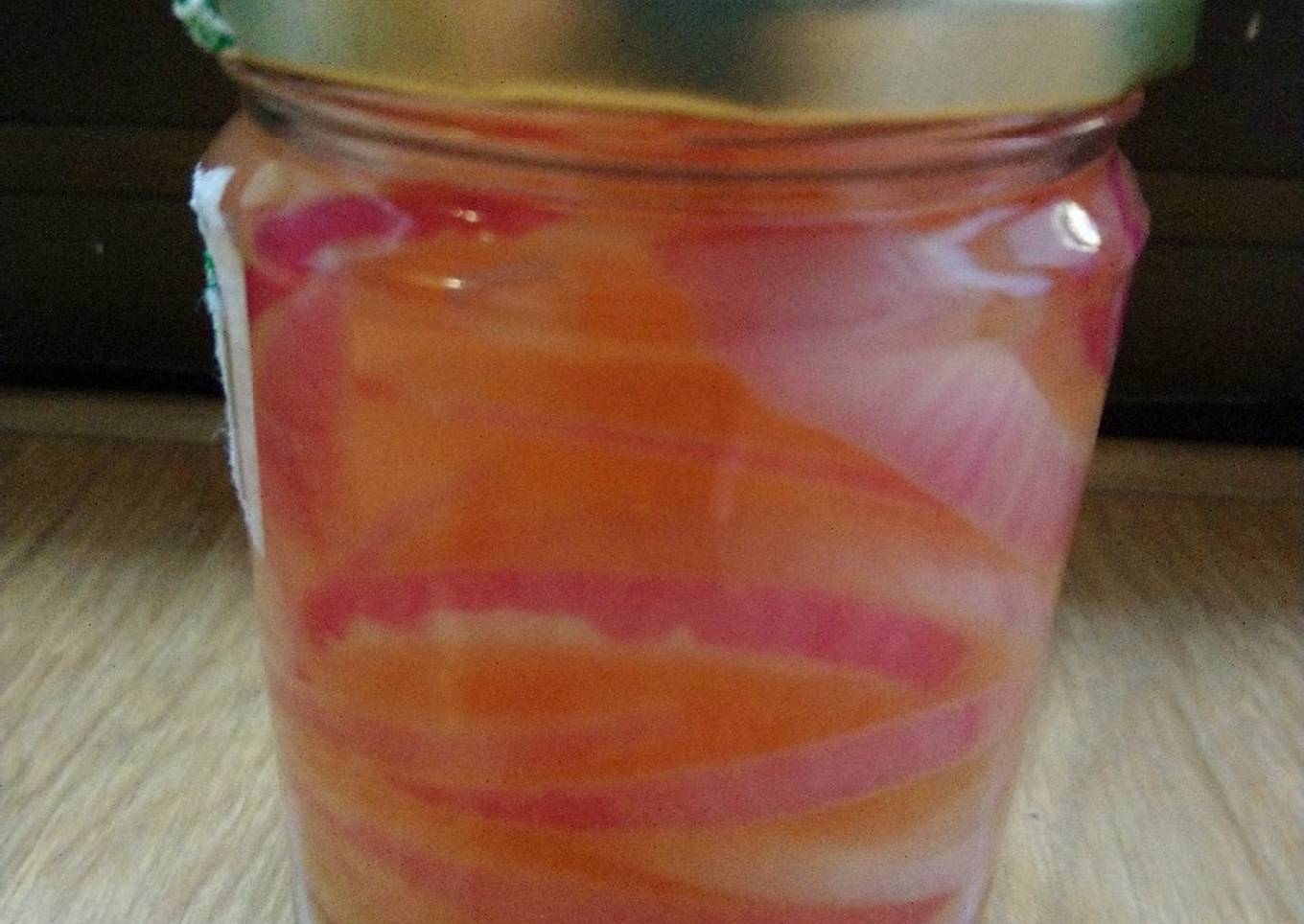 Cebolla morada encurtida