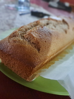 Una foto de Budín integral de Banana