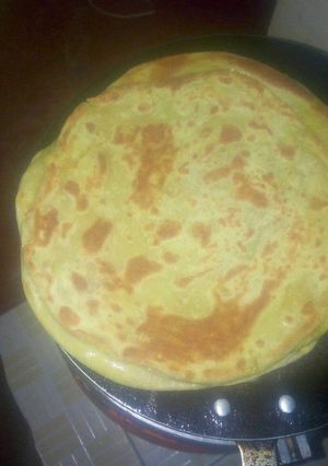 A picture of Soft layered chapati.
