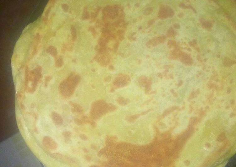 Soft layered chapati