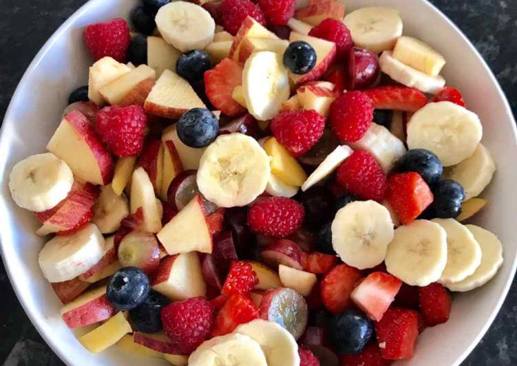 Recipe of Quick Aftari: Fruit Chaat