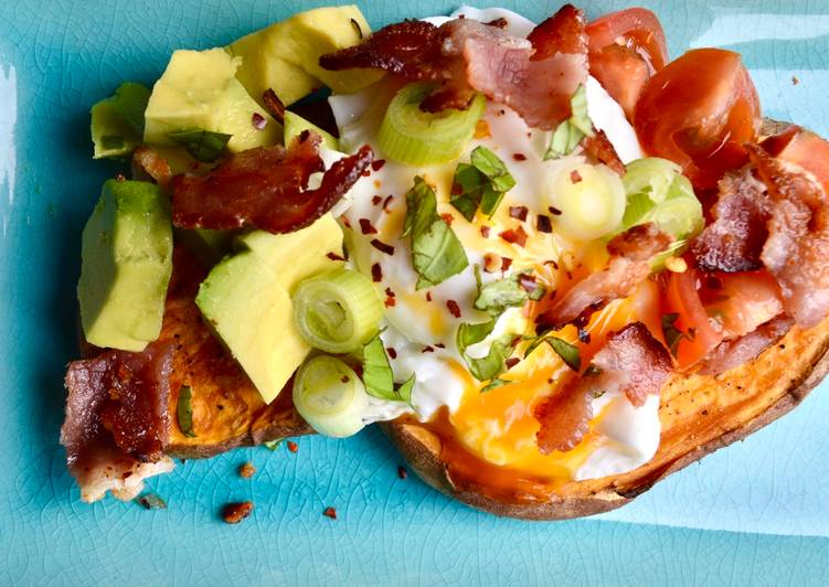 Steps to Prepare Speedy Mexican Sweet Potato Toasts