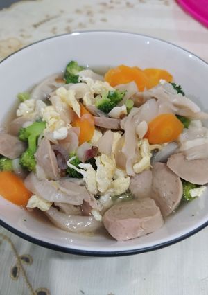 Foto resep Sup jamur tiram