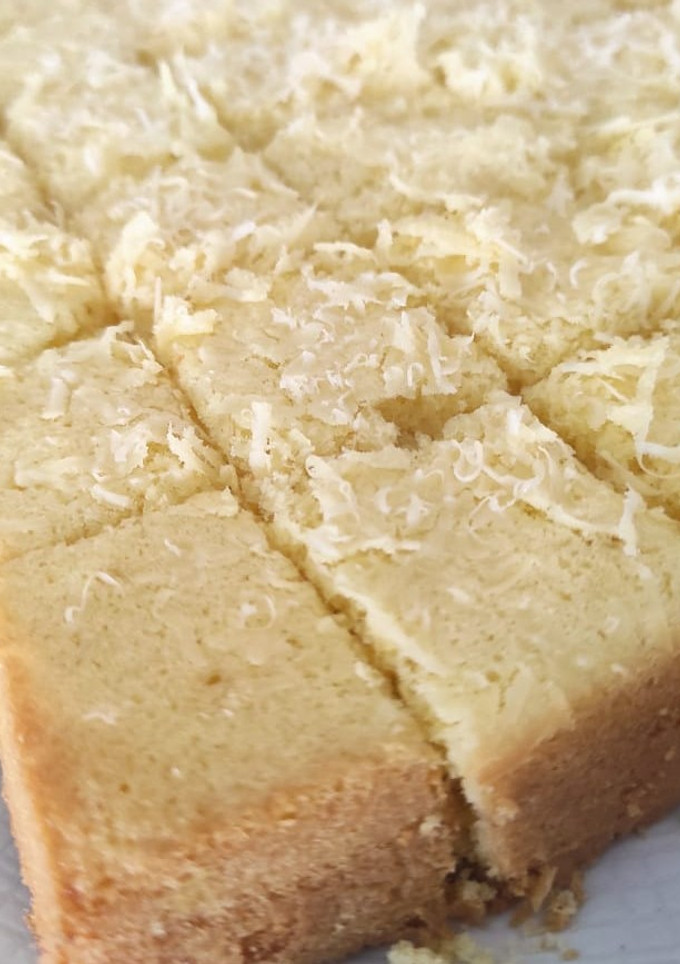 Foto resep Bolu keju jadul 2 telur (takaran sendok)
