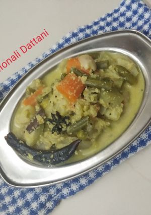 કેરળ સ્ટાઇલ વેજીટેબલ્સ સ્ટયૂ (Kerala Style Vegetables Stew Recipe In Gujarati) રેસીપી મુખ્ય ફોટો