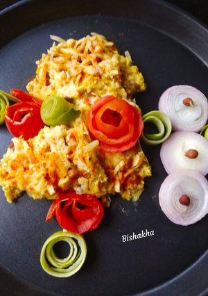 A picture of Khichdi Lasanga.