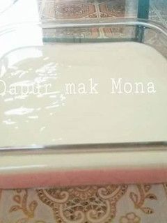 Foto resep Silky pudding strawberry