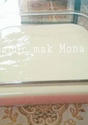 Foto resep Silky pudding strawberry