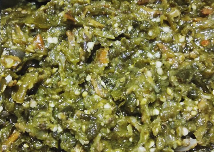 Resep Sambal ijo teri padang, Bisa Manjain Lidah