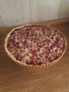 Una foto de Kuchen de cerezas 🍒