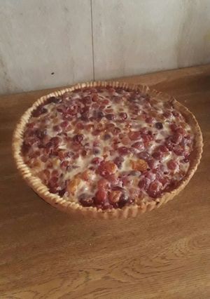 Una foto de Kuchen de cerezas 🍒