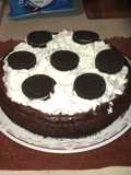 Pastel de queso con café