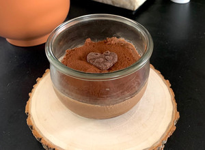 Foto di Cheesecake al Cioccolato in Vasocottura al Microonde