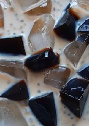 Foto resep Cha Bang Ang (Cincau Gula Aren)