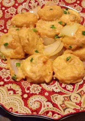 Foto resep Egg tofu saos telur asib