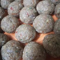 A picture of Meat balls.